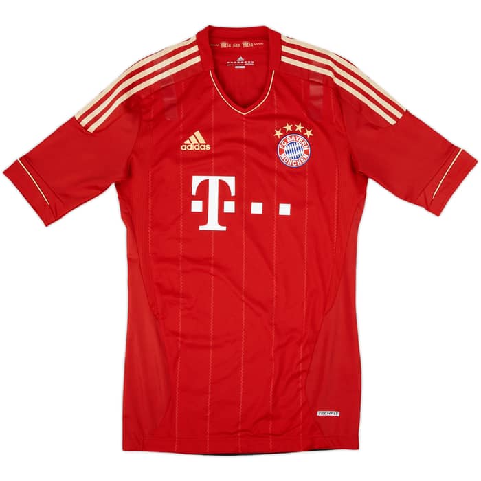 2011-13 Bayern Munich Player Issue TechFit Home Shirt - 5/10 - (L)