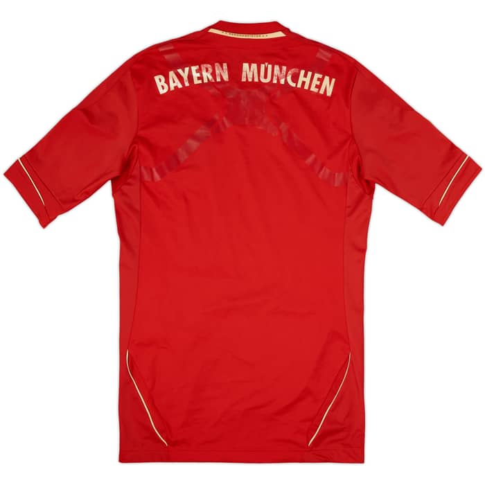 2011-13 Bayern Munich Player Issue TechFit Home Shirt - 5/10 - (L)