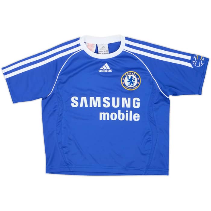 2006-08 Chelsea Home Shirt & Shorts - 10/10 - (5-6 Years)