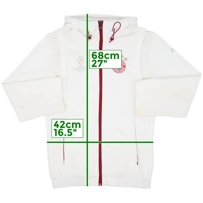 2016-17 Bayern Munich adidas CL Track Jacket - 6/10 - (XS)