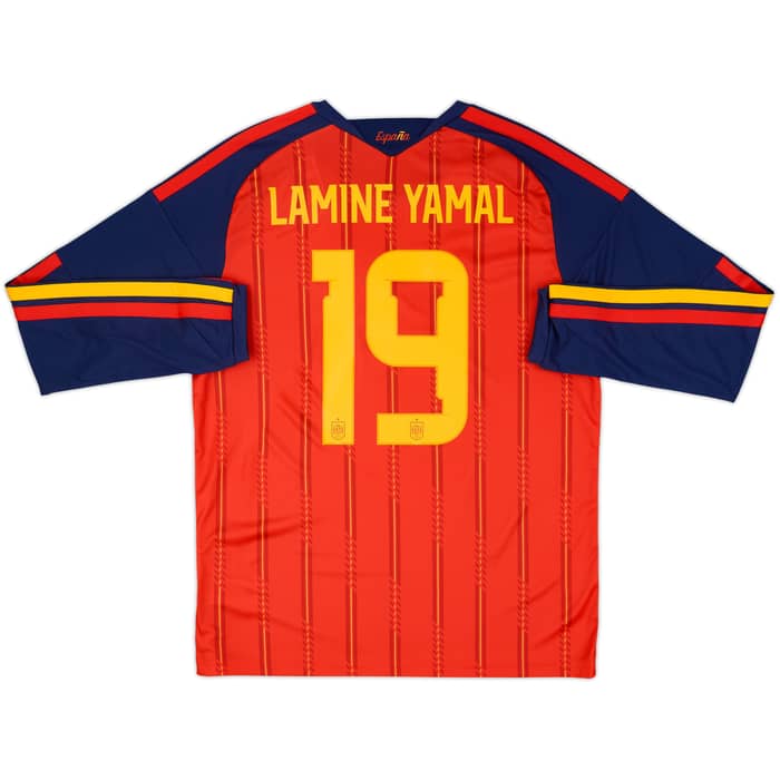 2026-27 Spain Home L/S Shirt Lamine Yamal #19