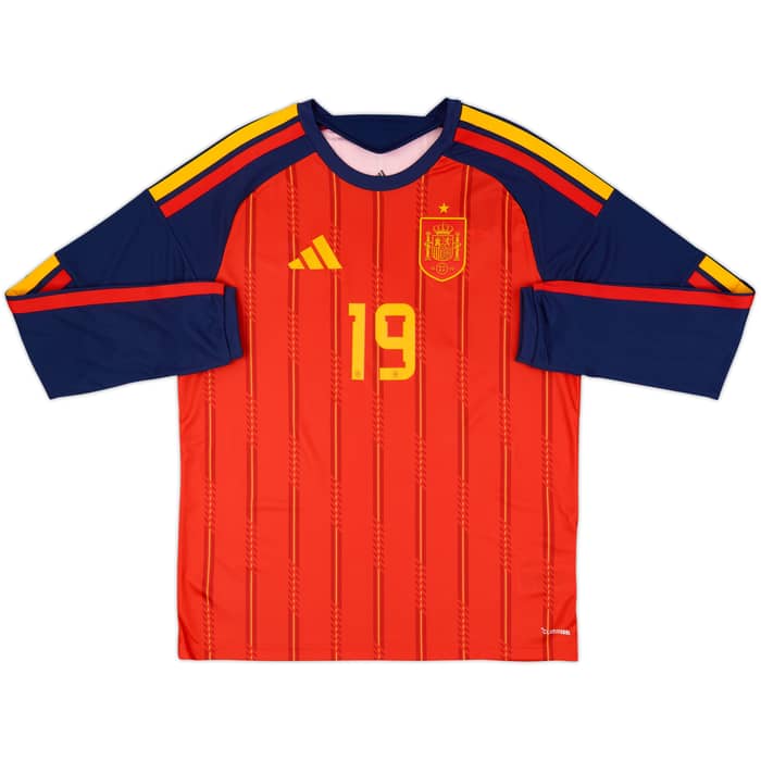 2026-27 Spain Home L/S Shirt Lamine Yamal #19