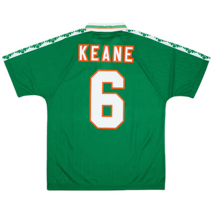 1996-98 Ireland Home Shirt Keane #6 - 10/10 - (M)