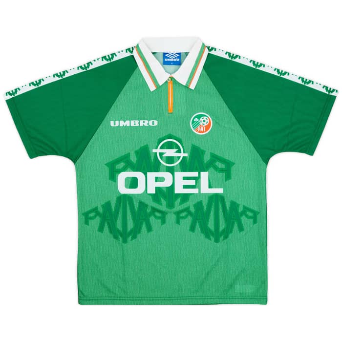 1996-98 Ireland Home Shirt Keane #6 - 10/10 - (M)