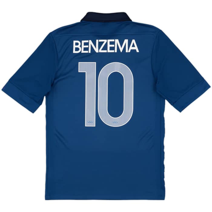 2011-12 France Home Shirt Benzema #10 - 7/10 - (S)