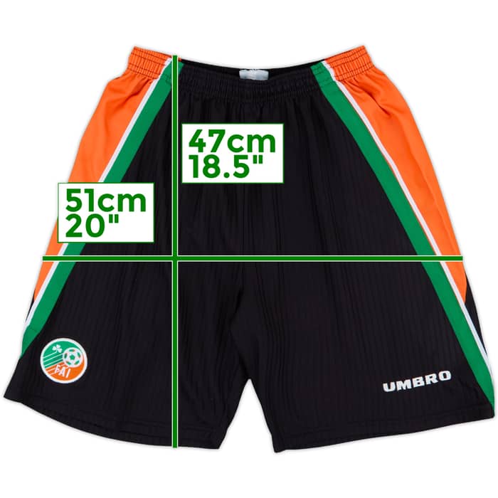 1996-98 Ireland Away Shorts - 9/10 - (S)