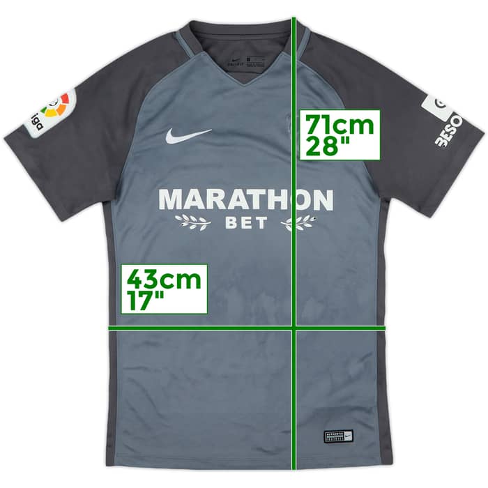 2017-18 Malaga Away Shirt - 3/10 - (S)