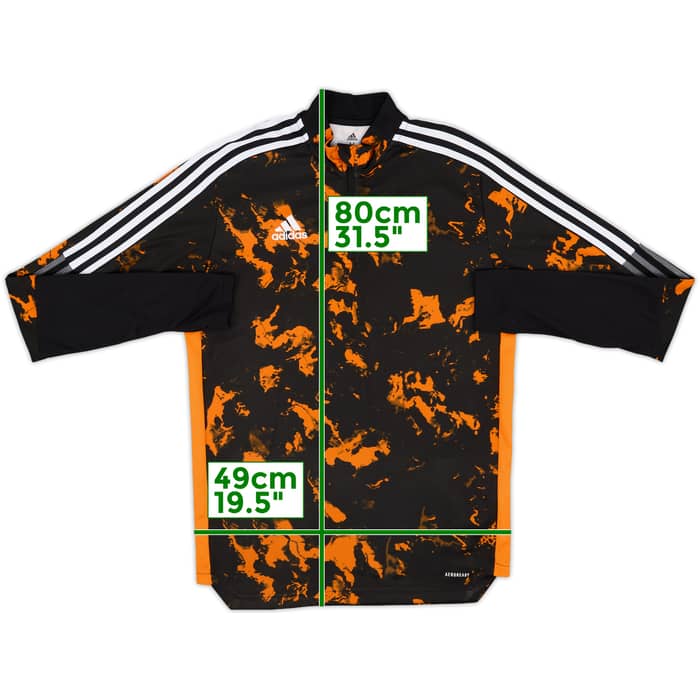 2020-21 Juventus adidas 1/4 Zip Drill Top - 9/10 - (M)