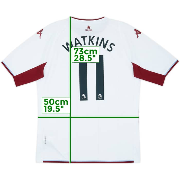 2021-22 Aston Villa Away Shirt Watkins #11 - 8/10 - (M)