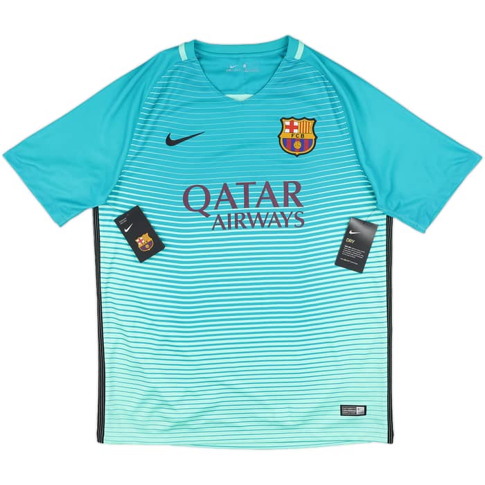 2016-17 Barcelona Third Shirt Suarez #9 (L)