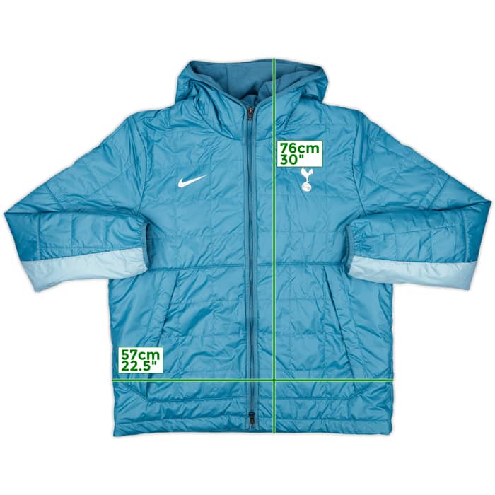 2022-23 Tottenham Nike Hooded Padded Rain Jacket - 8/10 - (L)