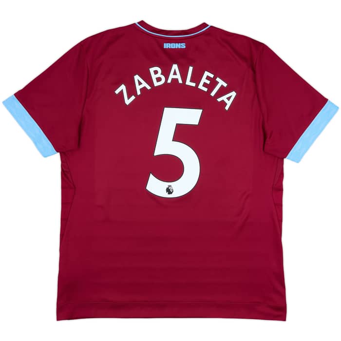 2018-19 West Ham Home Shirt Zabaleta #5 - 10/10 - (XL)