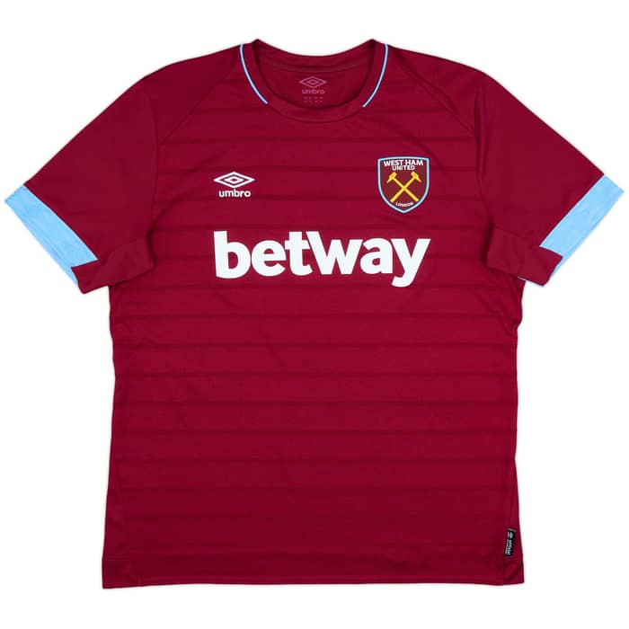 2018-19 West Ham Home Shirt Zabaleta #5 - 10/10 - (XL)