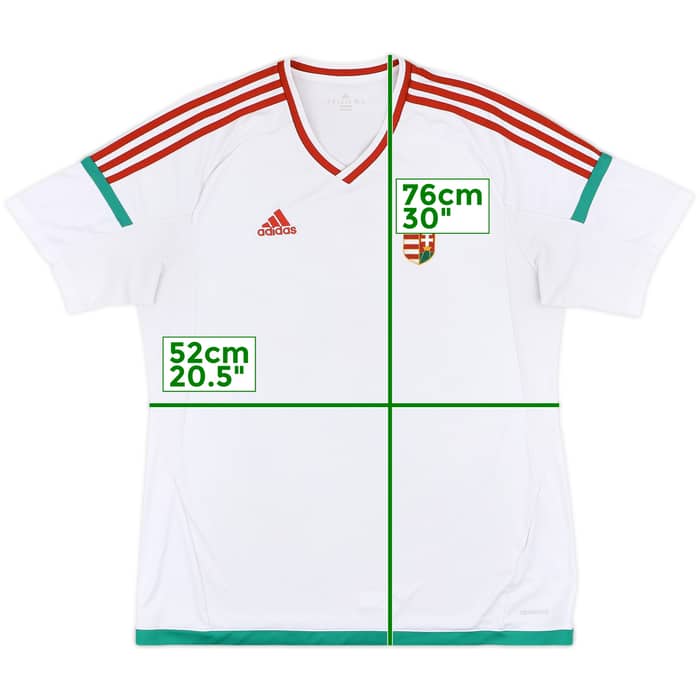 2016-18 Hungary Away Shirt - 6/10 - (XL)