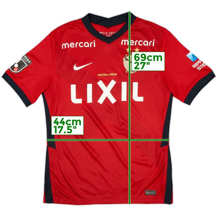 2021 Kashima Antlers Home Shirt - 9/10 - (M)