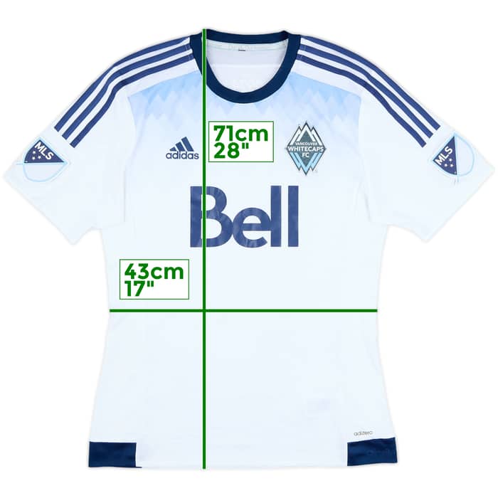 2015 Vancouver Whitecaps Home Shirt - 7/10 - (M)