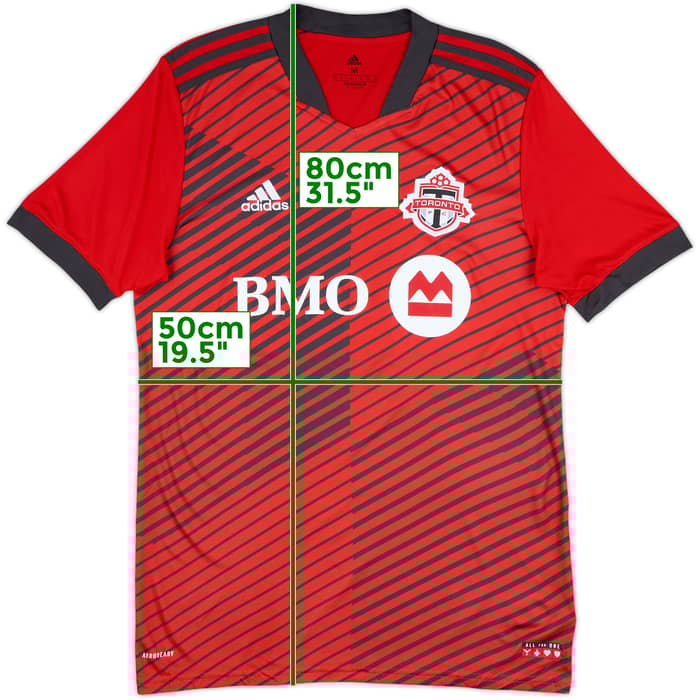 2021-22 Toronto FC Home Shirt - 8/10 - (M)