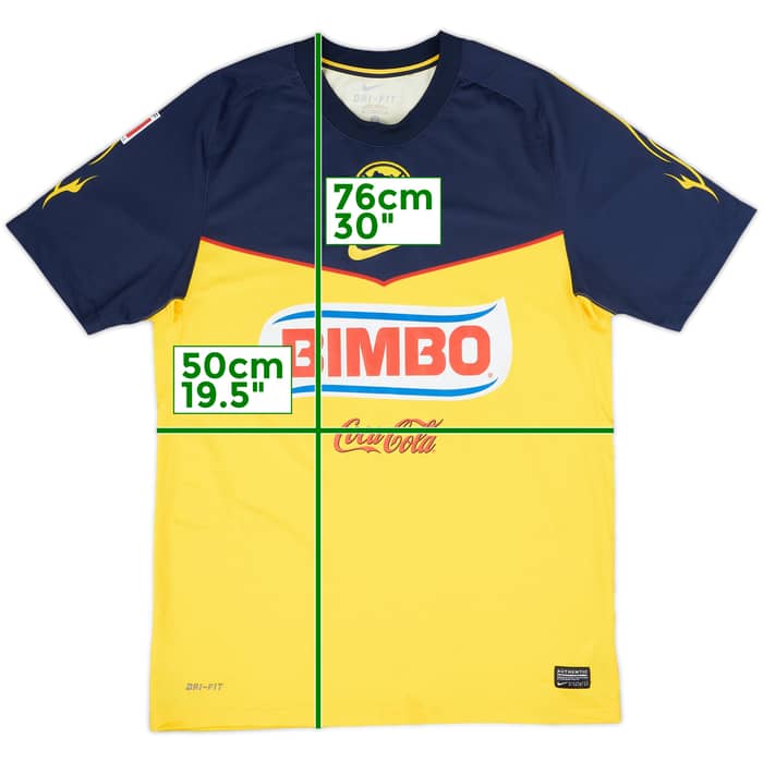 2011 Club America 95th Anniversary Home Shirt - 8/10 - (M)