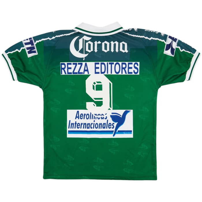 2001-02 Club Leon Home Shirt #9 - 7/10 - (XL)