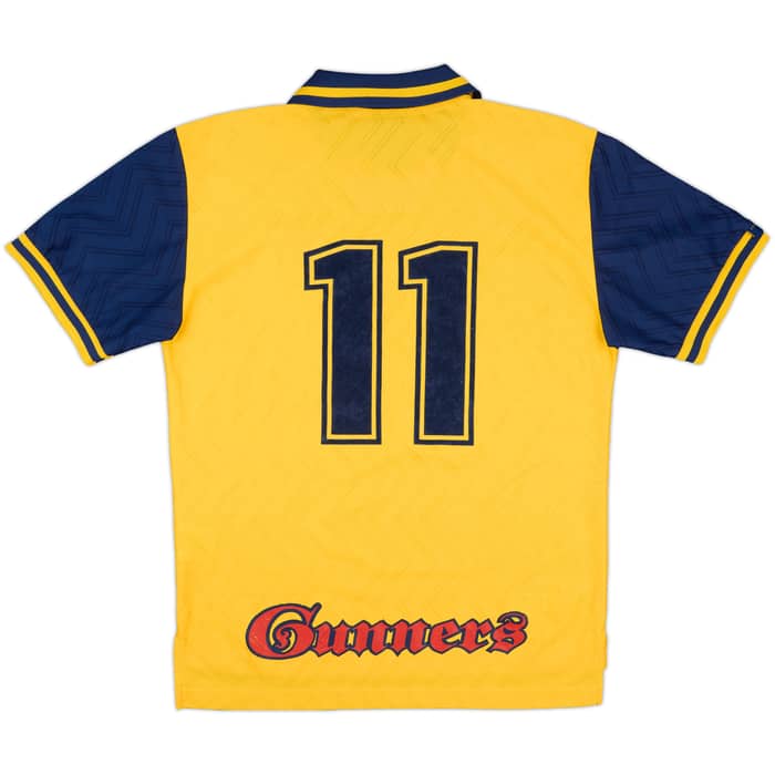 1996-97 Arsenal Away Shirt #11 - 8/10 - (M)