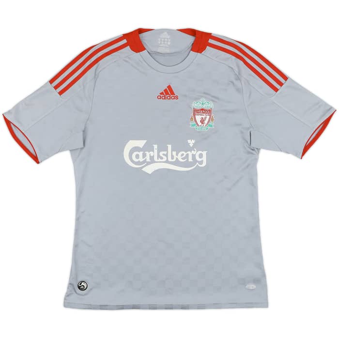 2008-09 Liverpool Away Shirt Gerrard #8 - 7/10 - (M)