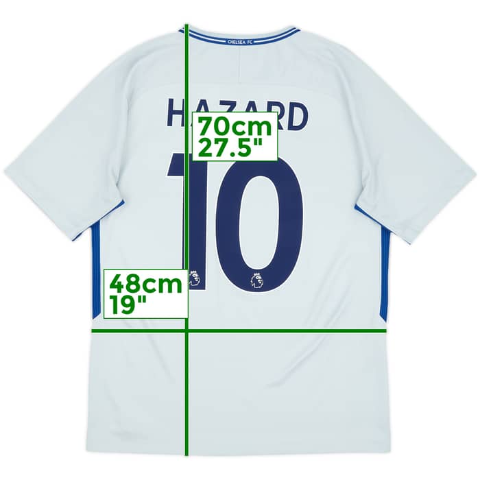 2017-18 Chelsea Away Shirt Hazard #10 - 6/10 - (M)
