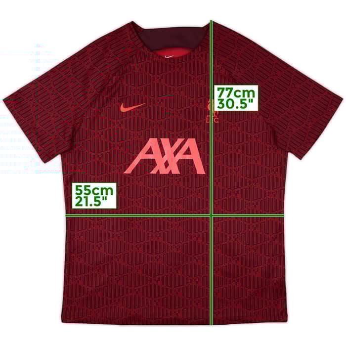 2022-23 Liverpool Nike Training Shirt - 9/10 - (XL)