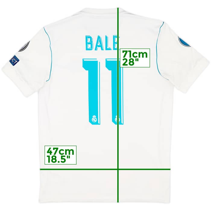2017-18 Real Madrid 'Final Kyiv 2018' Home Shirt Bale #11 - 6/10 - (L)