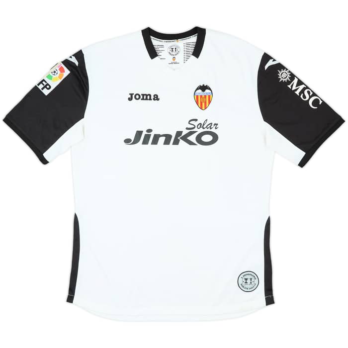 2013-14 Valencia Home 'Aniversario Dobelete 2004' Special Home Shirt - 7/10 - (XXL)