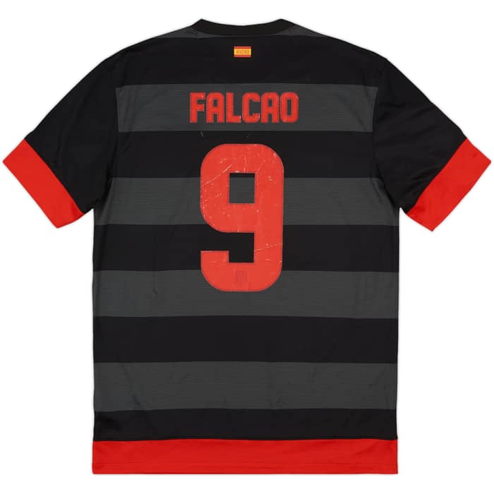 2012-13 Atletico Madrid Away Shirt Falcao #9 - 5/10 - (M)