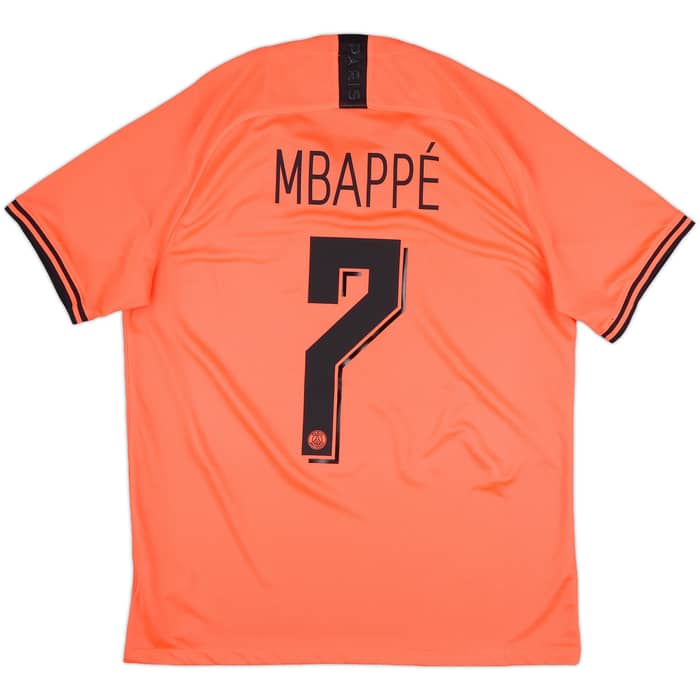 2019-20 Paris Saint-Germain Away Shirt Mbappe #7 - 8/10 - (L)