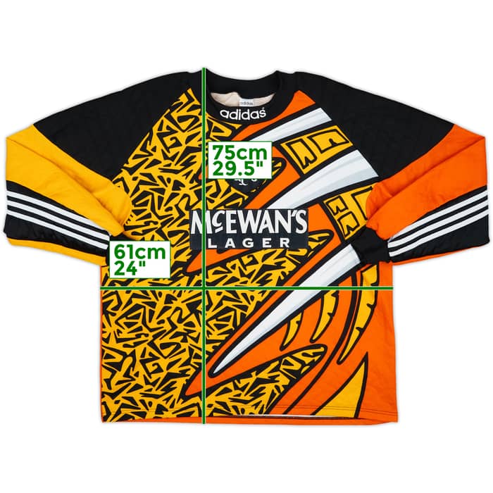 1995-96 Rangers GK Shirt - 8/10 - (XL)