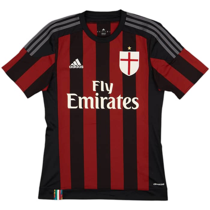 2015-16 AC Milan Home Shirt - 7/10 - (S)