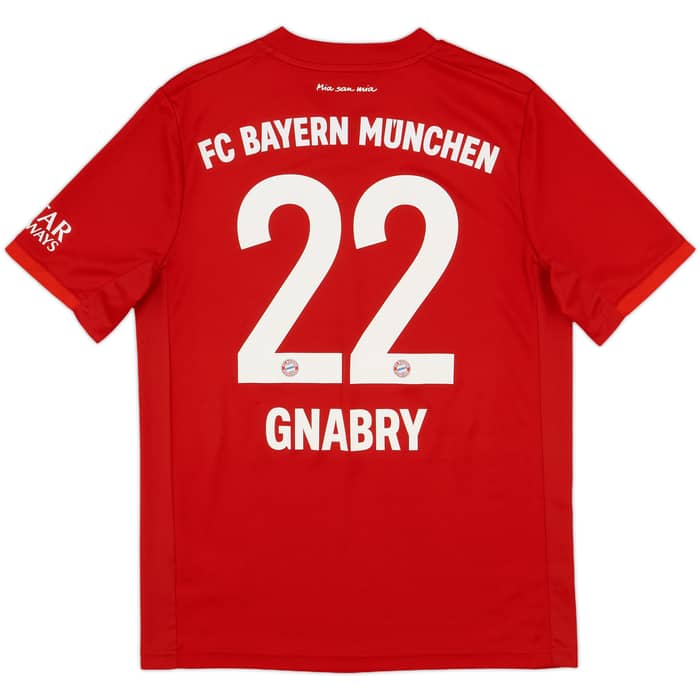 2019-20 Bayern Munich Home Shirt Gnabry #22 - 8/10 - (XL.Boys)