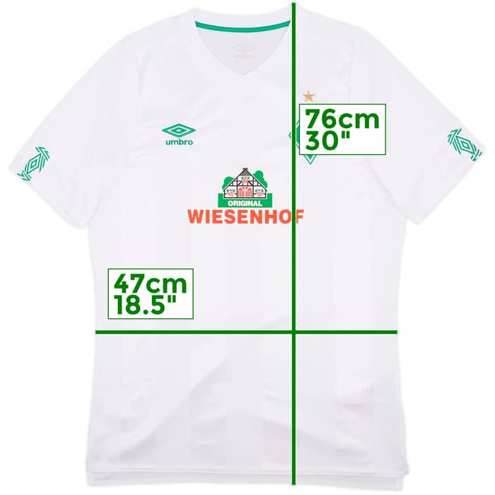 2019-20 Werder Bremen Away Shirt - 7/10 - (M)
