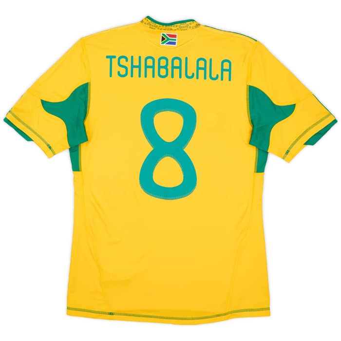 2009-11 South Africa Home Shirt Tshabalala #8 - 8/10 - (S)