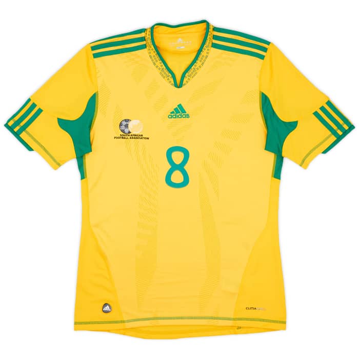 2009-11 South Africa Home Shirt Tshabalala #8 - 8/10 - (S)