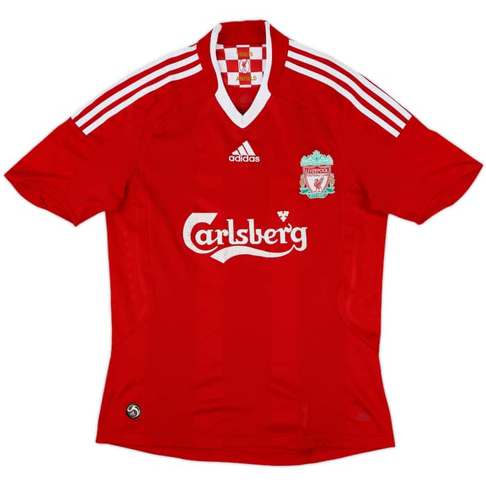 2008-10 Liverpool Home Shirt Torres #9 - 4/10 - (S)