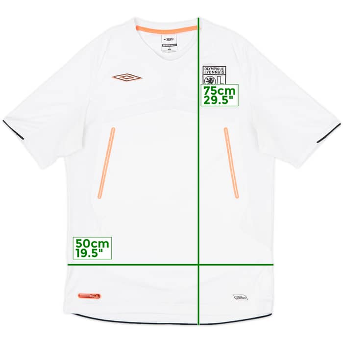 2009-10 Lyon Umbro Training Shirt - 9/10 - (M)
