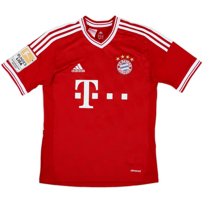 2013-14 Bayern Munich Home Shirt Mandzukic #9 - 5/10 - (L.Boys)