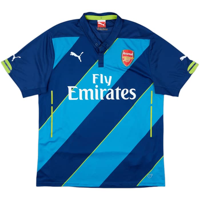 2014-15 Arsenal Third Shirt Arteta #8 - 9/10 - (L)