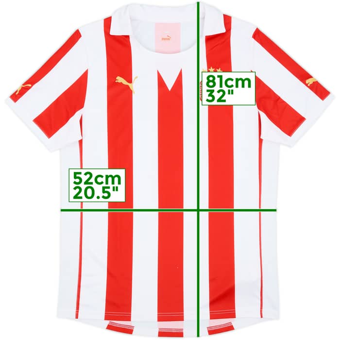 2011-12 Olympiakos Home Shirt - 9/10 - (L)