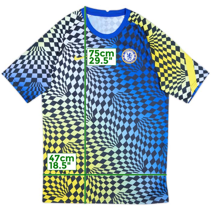 2021-22 Chelsea Nike Training Shirt - 10/10 - (M)