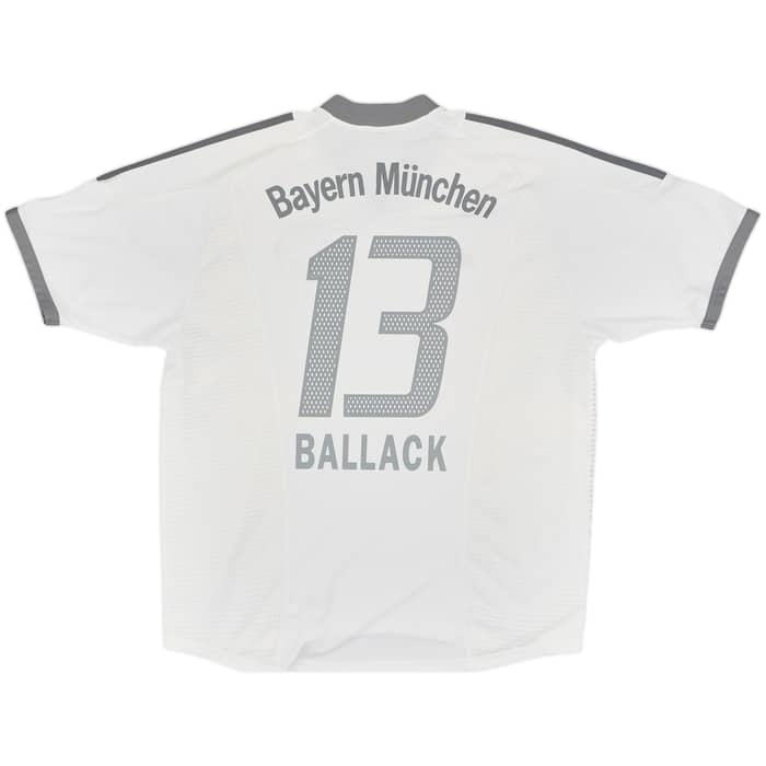 2002-03 Bayern Munich Away Shirt Ballack #13 - 7/10 - (XL)