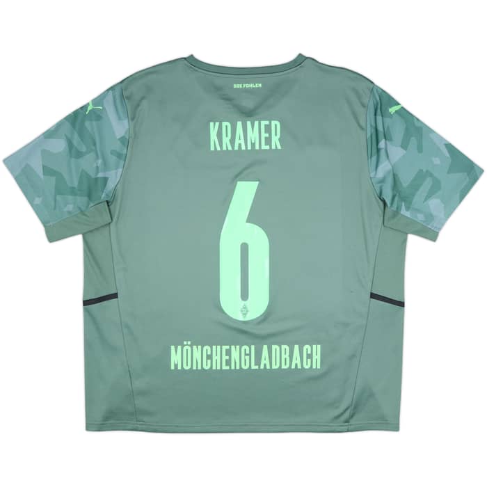 2021-22 Borussia Monchengladbach Away Shirt Kramer #6 - 8/10 - (XXL)