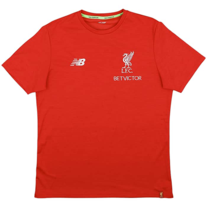 2018-19 Liverpool New Balance Training Shirt - 8/10 - (S)