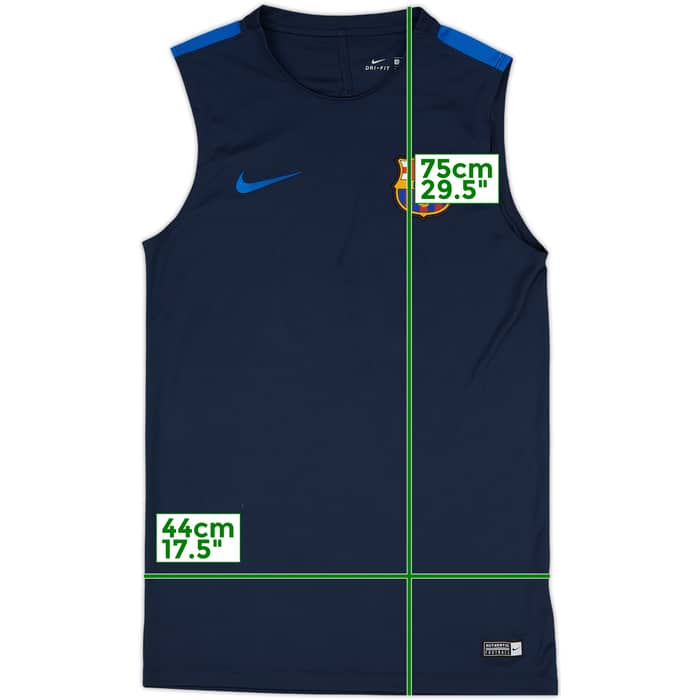 2016-17 Barcelona Nike Training Vest - 9/10 - (S)