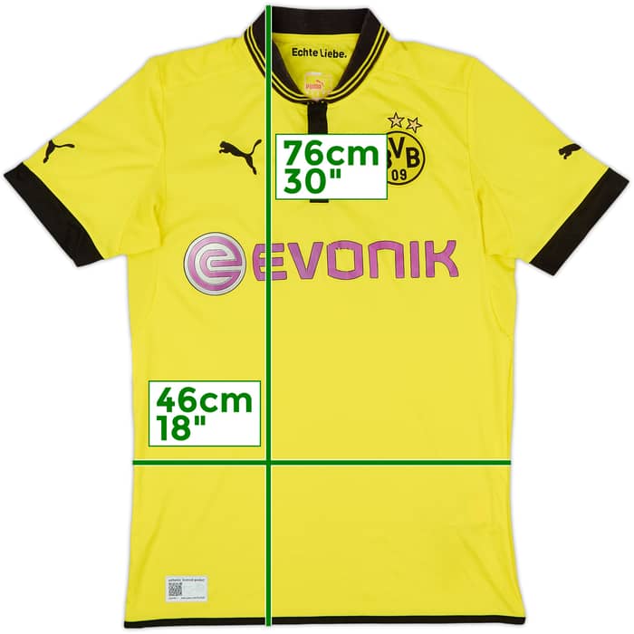 2012-13 Borussia Dortmund Home Shirt - 7/10 - (M)
