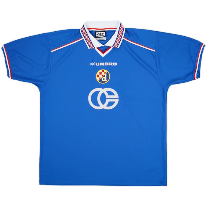 2000-01 Dinamo Zagreb Home Shirt - 9/10 - (XL)