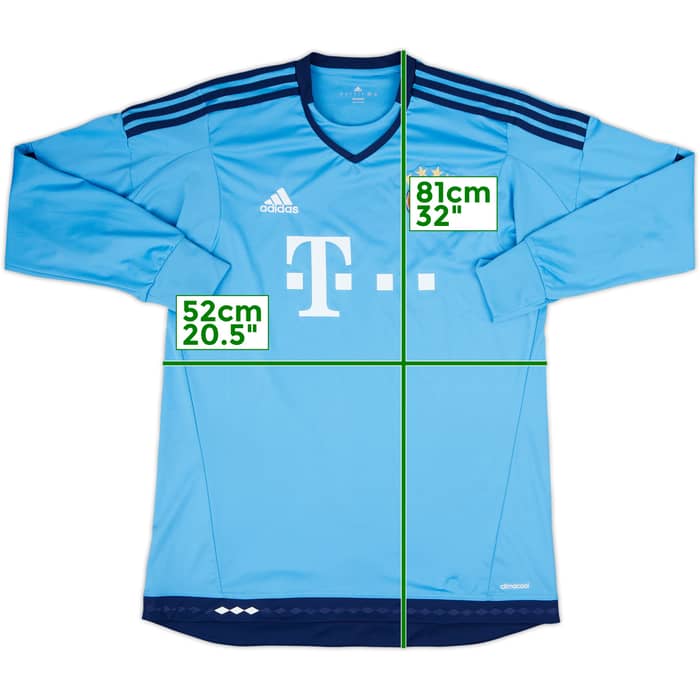 2015-16 Bayern Munich GK Shirt - 6/10 - (L)